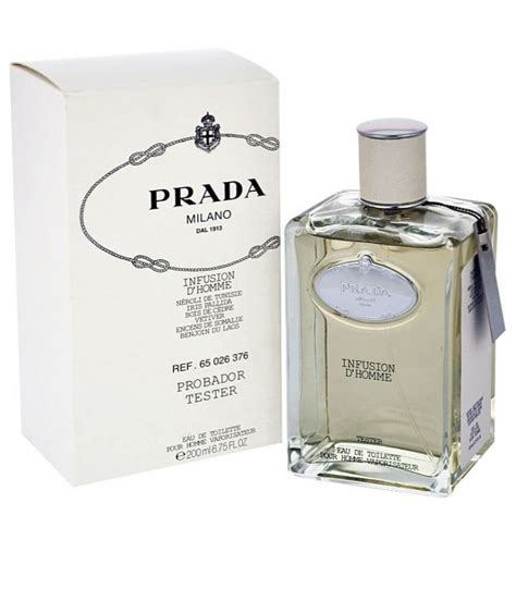 prada infusion d homme 200ml tester|prada fragrances men's.